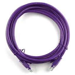 Патч-корд Ritar 1м, RJ-45, Cat.5e, CU, мідь, фіолетовий (PCR-CU/1Pe / 04269)