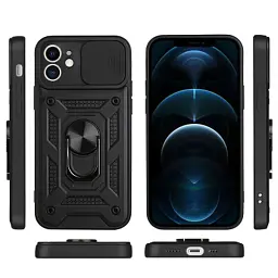 Чохол до мобільного телефона BeCover Military Apple iPhone 13 Black (707103) - мініатюра 2