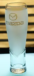 Пивний крафтовий келих 440 мл з гравіюванням Mazda  Мазда  подарунок для автолюбителя  кухоль для пива - мініатюра 3