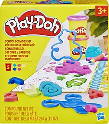 Набір для творчості Hasbro з масою для ліплення Play-Doh Шкільні заняття (F9144)