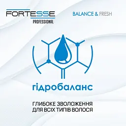 Маска Fortesse Professional Balance & Fresh, для всіх типів волосся, 200 мл - мініатюра 4