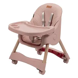 Стільчик для годування Kidwell KARIMI Pink - мініатюра 7