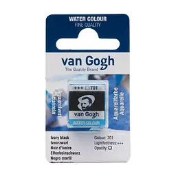 Фарба акварельна Van Gogh (701) Чорна слонова кістка кювета Royal Talens (8712079419523)