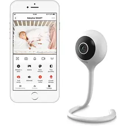 Відеоняня Lionelo Babyline Smart біла (LOC-BABY LINE SMART) - мініатюра 2