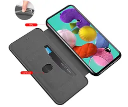 Чохол-книжка Primolux Besus для Samsung Galaxy A51 (SMA515) Black - мініатюра 5