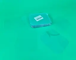Кришка з PET-пластику для алюмінієвого контейнера R19L, 100 шт, прямокутна для зберігання та доставки їжі, щільне прилягання - мініатюра 2