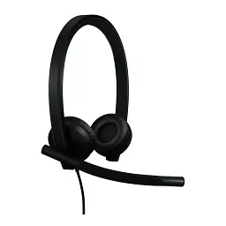 Навушники Logitech H570e Corded Stereo USB Teams version Black (981-001431) - мініатюра 2