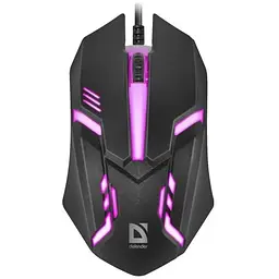 Мишка Defender Cyber MB-560L Black (52560)