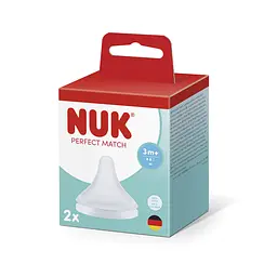 Соска Nuk Perfect Match силікон М від 3 міс. 2 шт. (3954266) - мініатюра 3