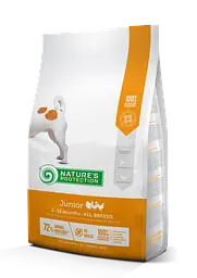 Сухий корм для цуценят всіх порід Nature's Protection Junior All Breeds, 2 кг