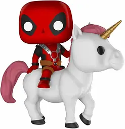 Фігурка Funko Pop Дедпул на Єдиноріг Rides Marvel Deadpool on Unicorn 15cм D 36 - мініатюра 2