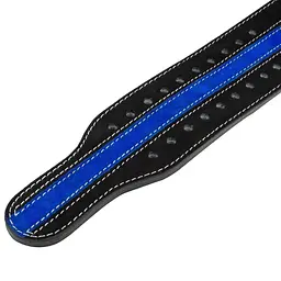 Пояс для важкої атлетики Power System PS-3800 PowerLifting Black/Blue L - мініатюра 4