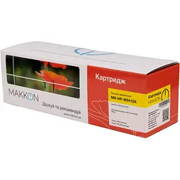 Картридж Makkon для HP W2412A (216A) yellow (MN-HP-W2412A) - мініатюра 3