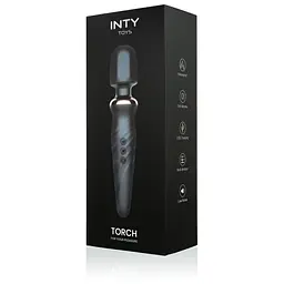 Вібромасажер Inty Toys Torch 23 см (чорний) - мініатюра 9