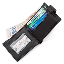 Портмоне чоловіче STINGRAY LEATHER 18070 з натуральної шкіри морського ската чорне - мініатюра 4