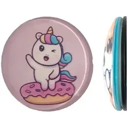 Тримач Поп Сокет New Glass (Скло) Baby Unicorn №19