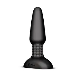 Анальна пробка B-Vibe Rimming Plug 2 15 см (чорний) - мініатюра 3