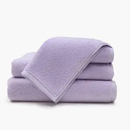 Рушник MBM HOME Теплі дюни 90x150 см світло-фіолетовий (BT-19 XL LIGHT PURPLE) - мініатюра 8