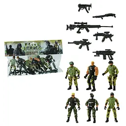 Колекційні фігурки солдатів зі зброєю The war on terror, набір 6 штук (5898-A68)
