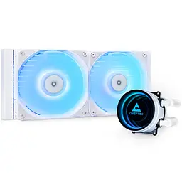 Система водяного охолодження Chieftec Iceberg 240 ARGB БІЛИЙ - мініатюра 2