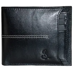 Портмоне чоловіче шкіряне Semi Line RFID Black (P8267-0) - мініатюра 5