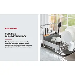 Підставка для сушки посуду KitchenAid Sinkware сіра (KEG896BXCGA) - мініатюра 14