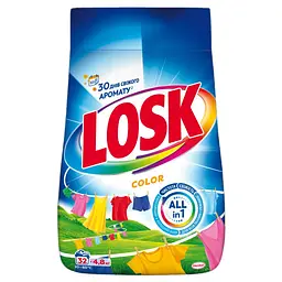 Порошок для прання Losk Color для кольорових речей 4.8 кг 32 цикли прання