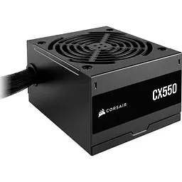 Блок живлення Corsair CX550 550W 80+ Bronze (CP-9020277-EU) Black - мініатюра 2