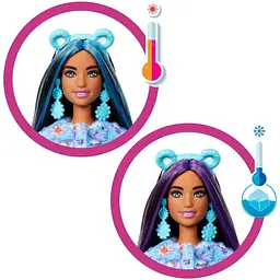 Лялька Barbie Cutie Reveal Care Bears: нова хвиля - ведмедик Мрійник (JFV61) - мініатюра 5