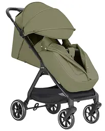 Прогулянкова коляска Carrello Forza CRL-5535 Lagoon Green легка 7 кг автоматичне складання EVA-колеса - мініатюра 4
