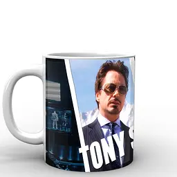 Кухоль GeekLand Iron Man Залізна Людина тоні старк IM.02.048.592 330 мл білий - мініатюра 2