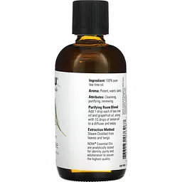 Масло чайного дерева Now Foods Essential Oils Tea Tree 118 мл - мініатюра 2