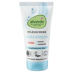 Крем Alverde Naturkosmetik для догляду за чутливою шкірою обличчя 50 мл - мініатюра 3