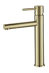Змішувач для умивальника VBI Lirio високий gold VBI-050501GL