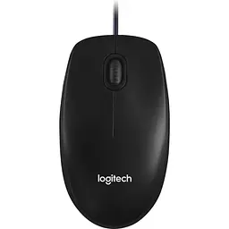 Миша Logitech M100 Full-Size Corded Mouse USB black (910-006652)
