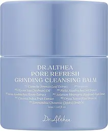 Гідрофільний бальзам для очищення пор 50 мл Dr. Althea Pore Refresh Grinding Cleansing Balm - мініатюра 1