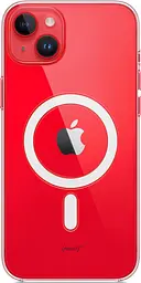 Оригінальний прозорий чохол для iPhone 14 Plus Apple Clear Case with MagSafe протиударний (MPU43ZE/A) - мініатюра 1