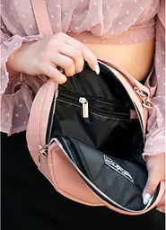 Сумка жіноча Sambag Bale пудра 20 х 20 х 10 см (52200606) - мініатюра 10