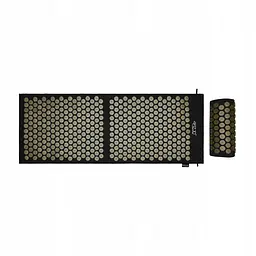 Килимок акупунктурний з валиком 4FIZJO Classic Mat XL Аплікатор Кузнєцова Black/Gold (P-5907739315052) - мініатюра 2