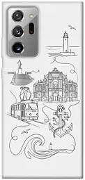 TPU чохол Demsky Odesa spirit для Samsung Galaxy Note 20 Ultra