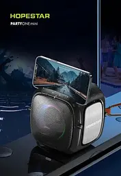 Портативна колонка Hopestar Party One Mini 20 Вт (41754-PARTY ONE MINI_760) - мініатюра 2