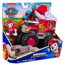 Ігровий набір Paw Patrol Великий рятувальний автомобіль-трансформер з водієм Маршал (SM17776/6069306) - мініатюра 2