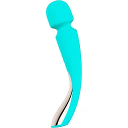 Вібромасажер LELO Smart Wand 2 Medium Ocean Blue (SO8099) [108510] - мініатюра 2