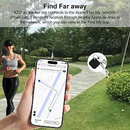 Bluetooth-трекери Smart Air Tag, 2 шт, для Apple Find My - мініатюра 2