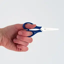 Ножиці  дитячі для шульги Kite Classic 12 см сині (K-149-2) - мініатюра 4