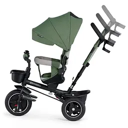 Велосипед триколісний KiderKraft Spinstep Green - мініатюра 10
