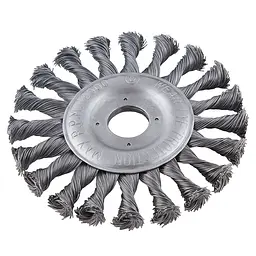 Щітка дископодібна Alloid Building Tools з пучками крученого дроту 125 x 22.23 мм (WB-70125)