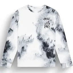Реглан чоловічий Picture Organic Lhotse Printed Man L Чорний-Білий - мініатюра 4