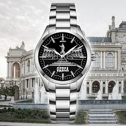 Жіночий наручний годинник 035 Одеса I Silver-Black Awarder acs0031936 - мініатюра 2