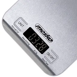 Кухонні ваги Mesko MS 3169 white max 5 кг - мініатюра 3